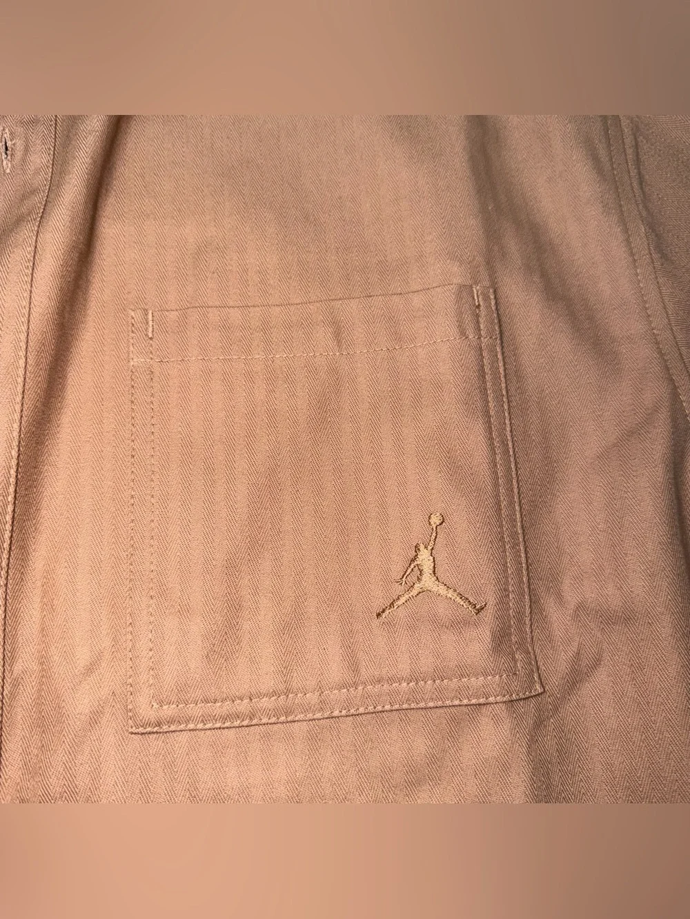 NEW Air Jordan Essentials Button Down‎ Long Sleeve Shirt